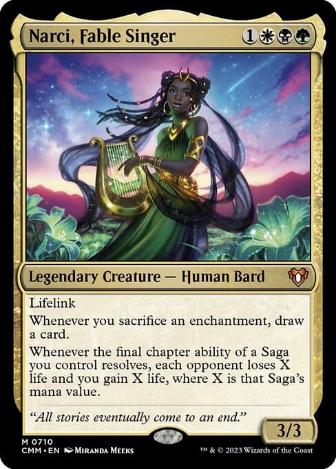 Narci, Fable Singer from Commander Masters (Mythic)