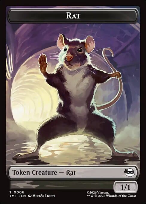 Rat from Teenage Mutant Ninja Turtles Tokens (Common)