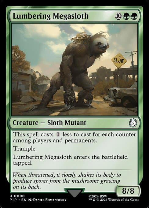 Lumbering Megasloth (Uncommon)