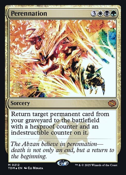 Perennation from Tarkir: Dragonstorm Promos (Mythic)