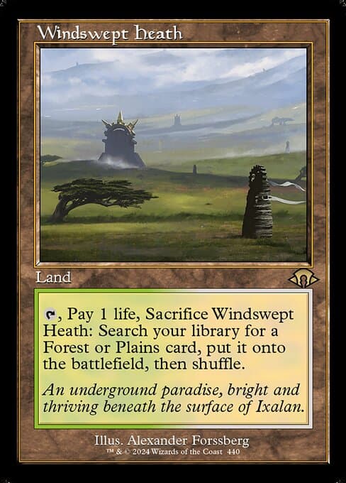 Windswept Heath from Modern Horizons 3 (Rare)