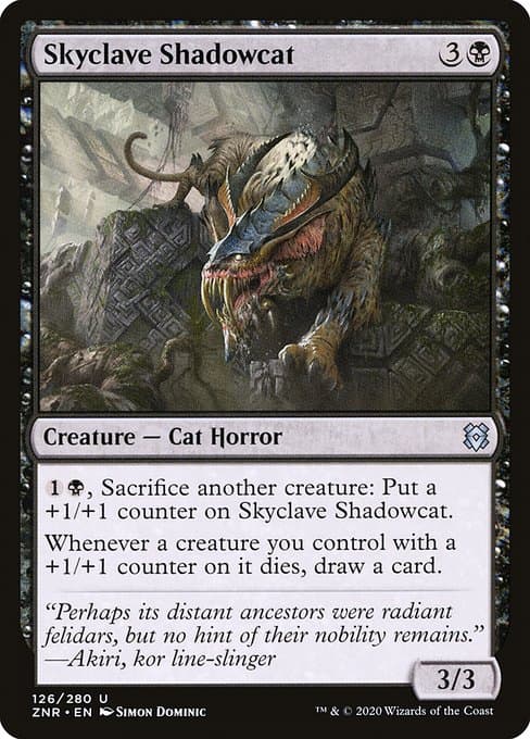 Skyclave Shadowcat (Uncommon)