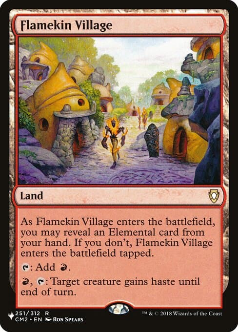 Flamekin Village from The List (Rare)