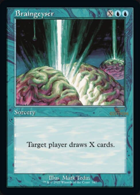 Braingeyser from 30th Anniversary Edition (Rare)