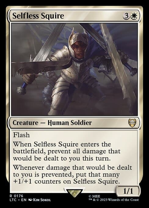 Selfless Squire from Tales of Middle-earth Commander (Rare)