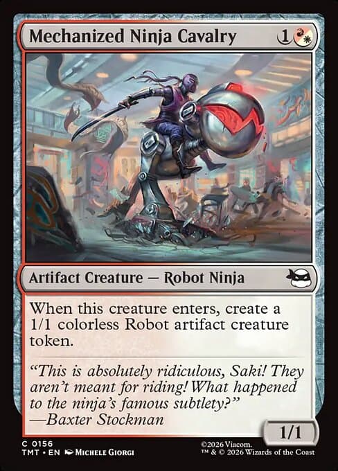Mechanized Ninja Cavalry (Common)