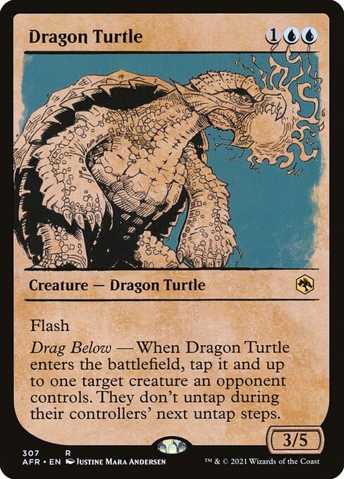 Dragon Turtle from Adventures in the Forgotten Realms (Rare)