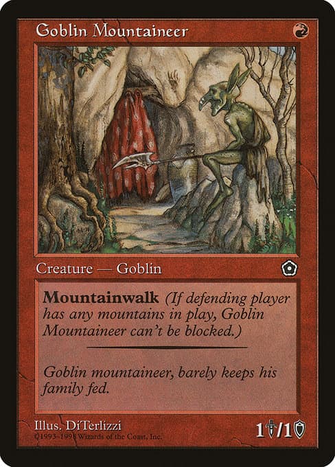 Goblin Mountaineer from Portal Second Age (Common)