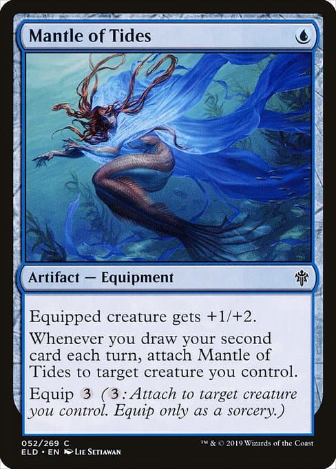 Mantle of Tides from Throne of Eldraine (Common)