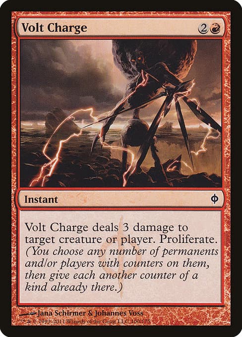 Volt Charge from New Phyrexia (Common)