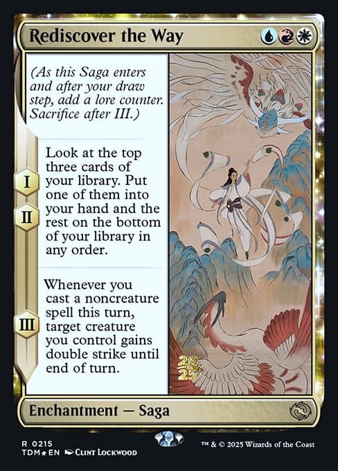 Rediscover the Way from Tarkir: Dragonstorm Promos (Rare)