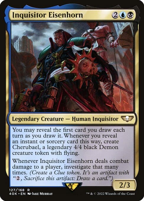 Inquisitor Eisenhorn from Warhammer 40,000 Commander (Rare)