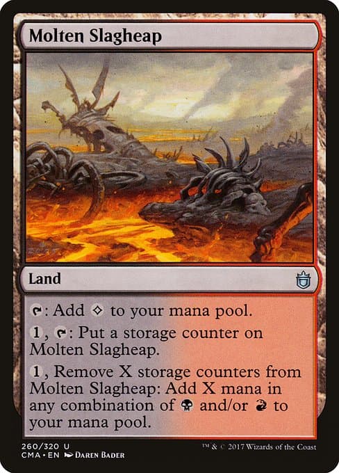 Molten Slagheap from Commander Anthology (Uncommon)