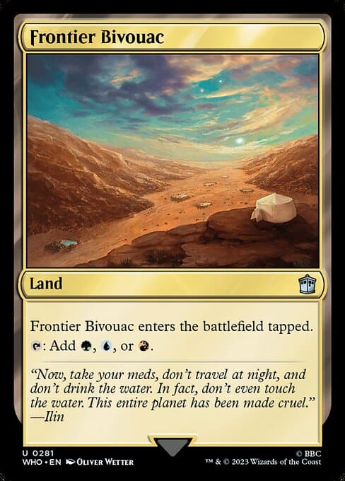 Frontier Bivouac from Doctor Who (Uncommon)