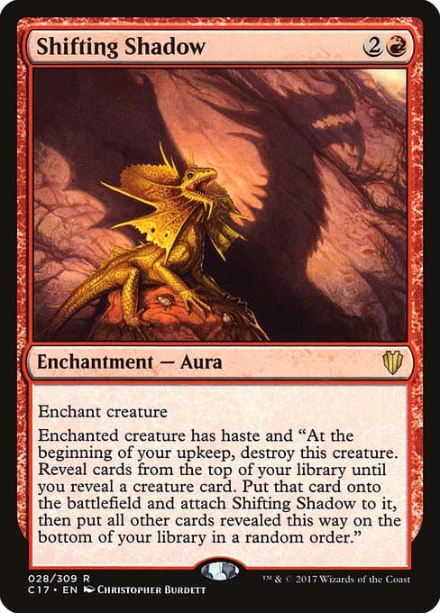 Shifting Shadow from Commander 2017 (Rare)