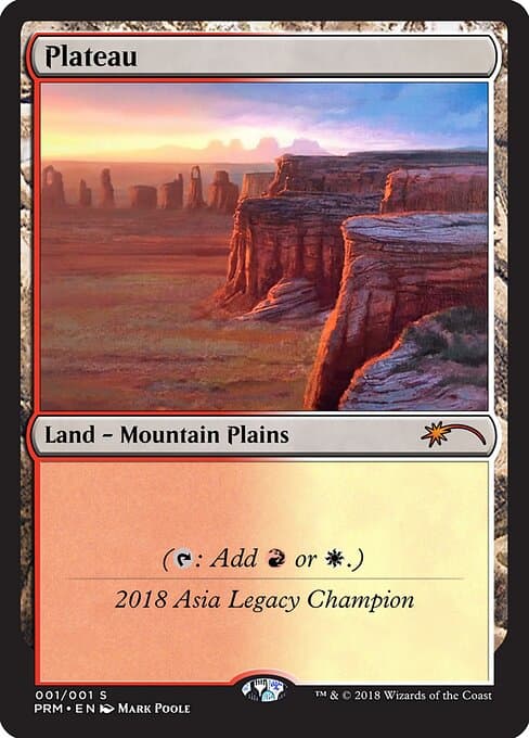 Plateau from Legacy Championship (Special)