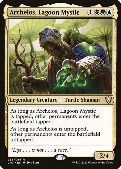 Archelos, Lagoon Mystic from Commander Legends (Rare)