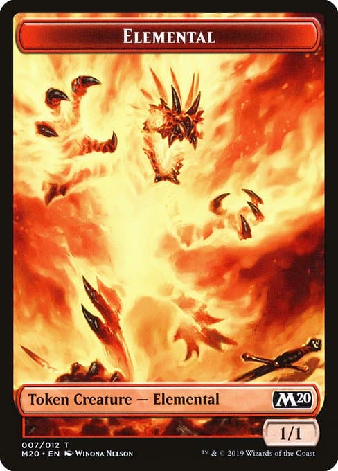 Elemental from Core Set 2020 Tokens (Common)