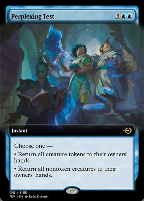 Perplexing Test from Magic Online Promos (Rare)