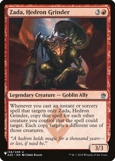 Zada, Hedron Grinder from The List (Uncommon)