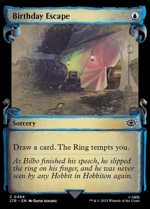 Birthday Escape from The Lord of the Rings: Tales of Middle-earth (Common)