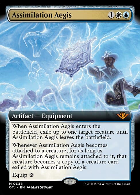 Assimilation Aegis from Outlaws of Thunder Junction (Mythic)