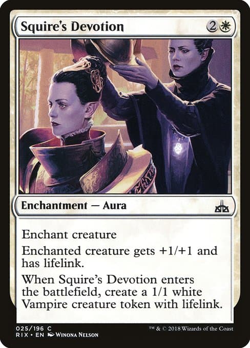 Squire's Devotion (Common)