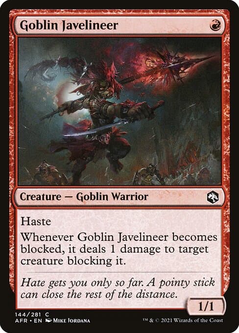 Goblin Javelineer (Common)