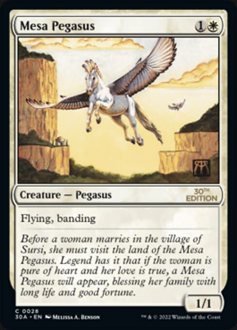 Mesa Pegasus from 30th Anniversary Edition (Common)