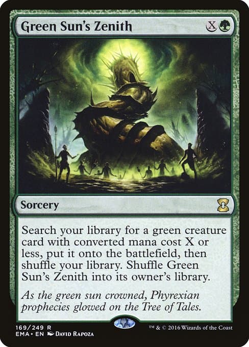 Green Sun's Zenith from Eternal Masters (Rare)