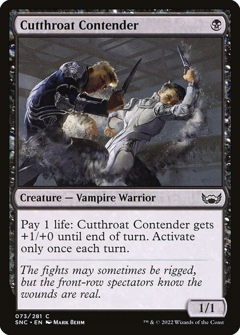 Cutthroat Contender (Common)