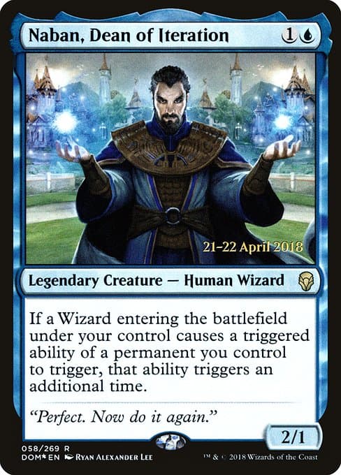 Naban, Dean of Iteration from Dominaria Promos (Rare)