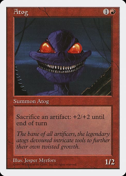 Atog from Fifth Edition (Uncommon)