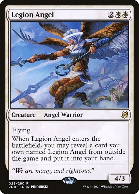 Legion Angel from Zendikar Rising Promos (Rare)