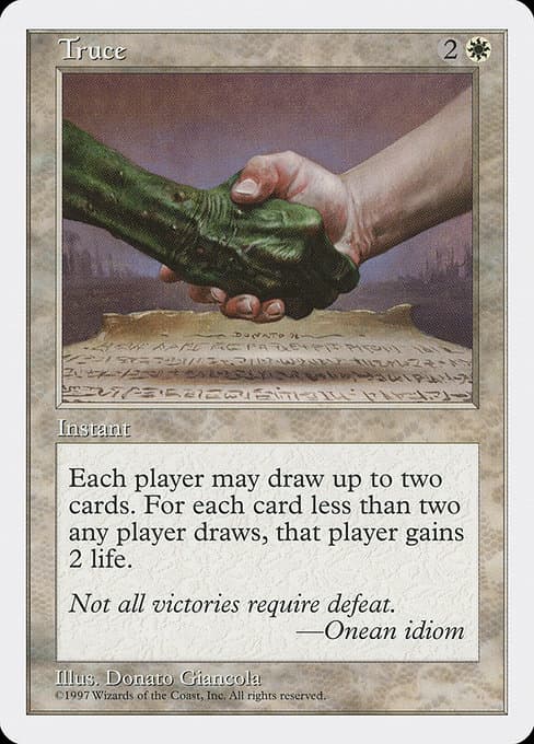 Truce from Fifth Edition (Rare)