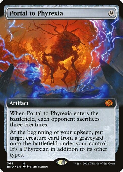 Portal to Phyrexia from The Brothers' War (Mythic)