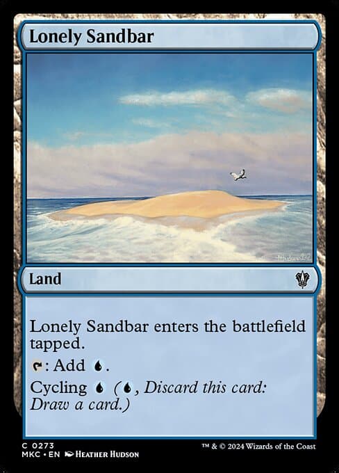 Lonely Sandbar from Murders at Karlov Manor Commander (Common)