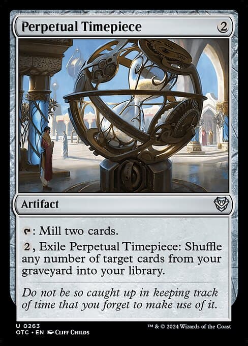 Perpetual Timepiece from Outlaws of Thunder Junction Commander (Uncommon)