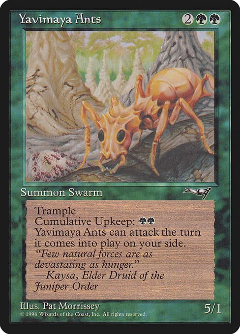 Yavimaya Ants from Alliances (Uncommon)
