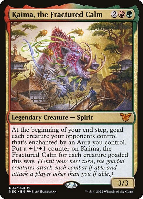 Kaima, the Fractured Calm (Mythic)