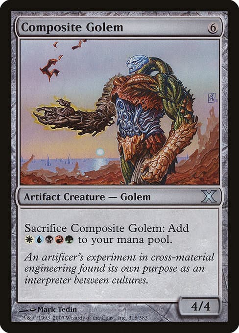 Composite Golem from Tenth Edition (Uncommon)