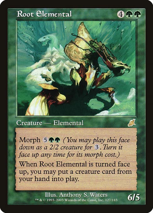 Root Elemental from Scourge (Rare)