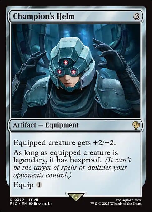 Champion's Helm from Final Fantasy Commander (Rare)