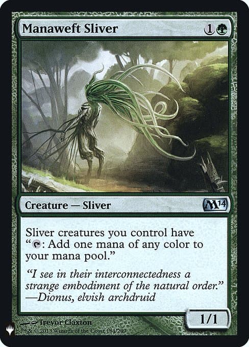 Manaweft Sliver from The List (Uncommon)