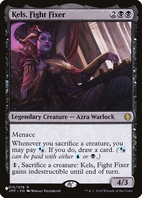 Kels, Fight Fixer from The List (Rare)