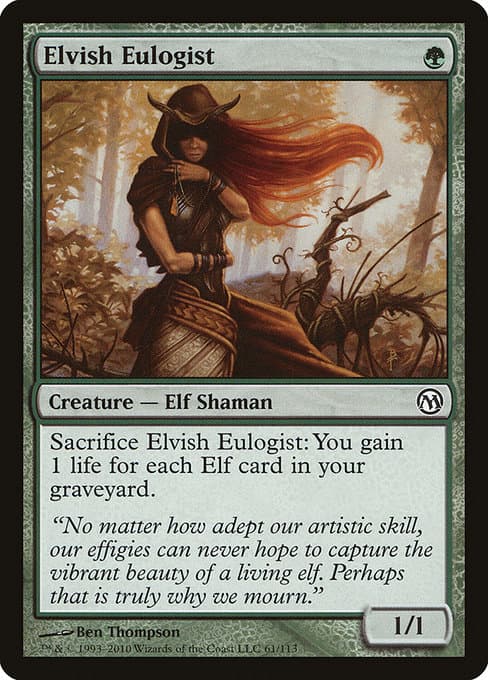 Elvish Eulogist from Duels of the Planeswalkers (Common)