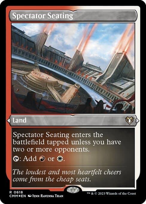 Spectator Seating from Commander Masters (Rare)