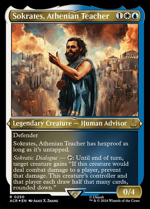 Sokrates, Athenian Teacher from Assassin's Creed (Rare)