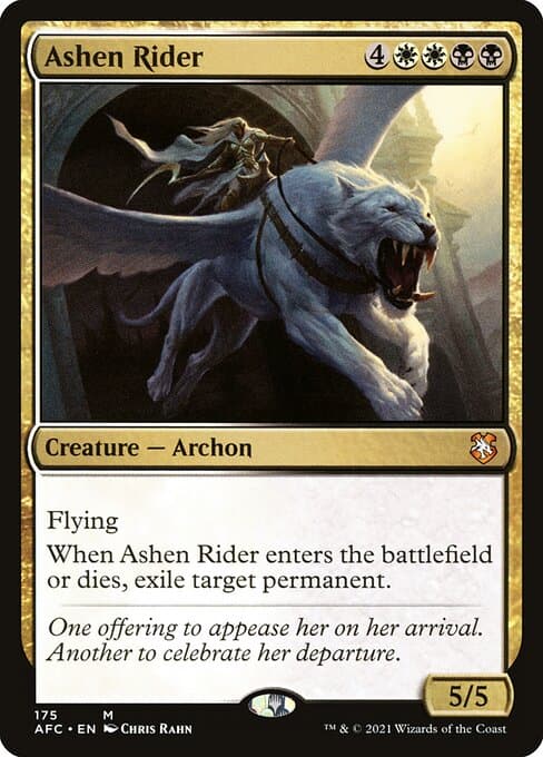 Ashen Rider from Forgotten Realms Commander (Mythic)