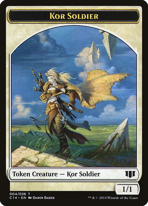 Kor Soldier from Commander 2014 Tokens (Common)
